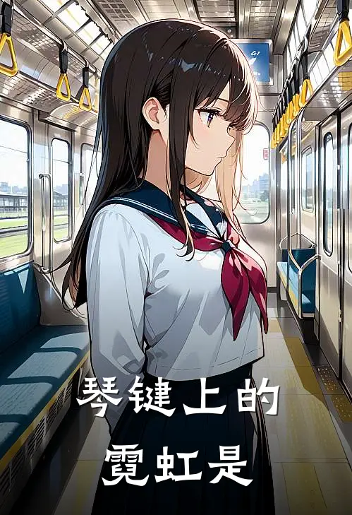 琴键上的霓虹是