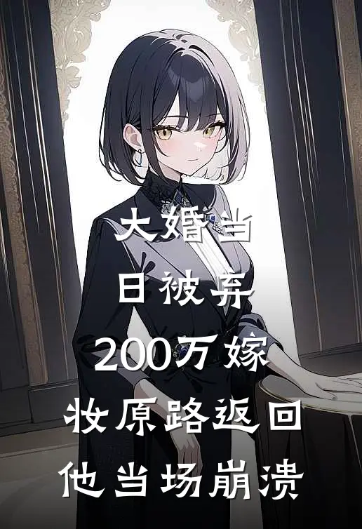 大婚当日被弃，200万嫁妆原路返回，他当场崩溃