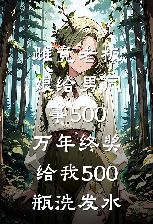 雌竞老板娘给男同事500万年终奖，给我500瓶洗发水