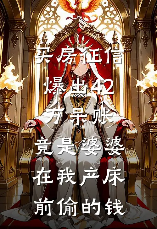 买房征信爆出42万呆账，竟是婆婆在我产床前偷的钱