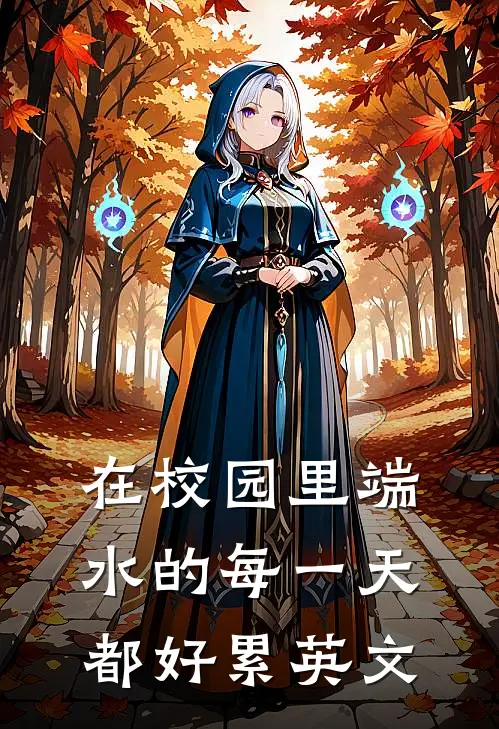 在校园里端水的每一天都好累英文