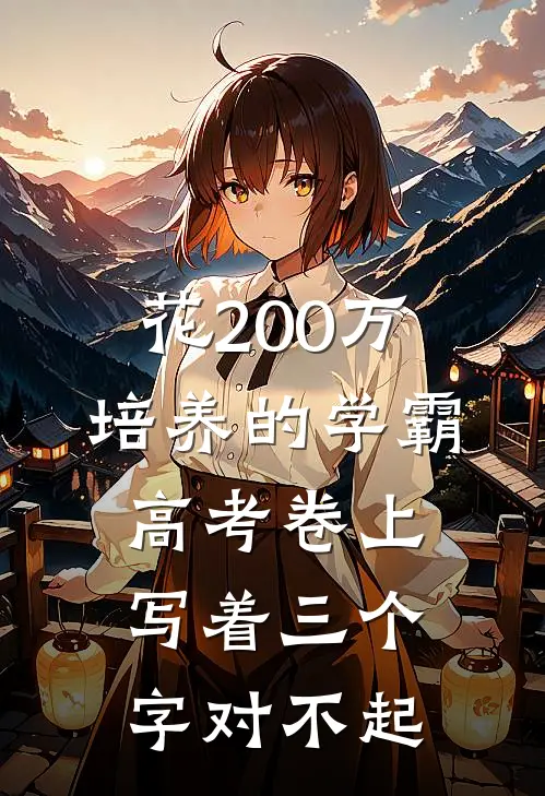 花200万培养的学霸，高考卷上写着三个字对不起(周睿李秀琴)全文免费阅读无弹窗大结局_《花200万培养的学霸，高考卷上写着三个字对不起》周睿李秀琴免费小说