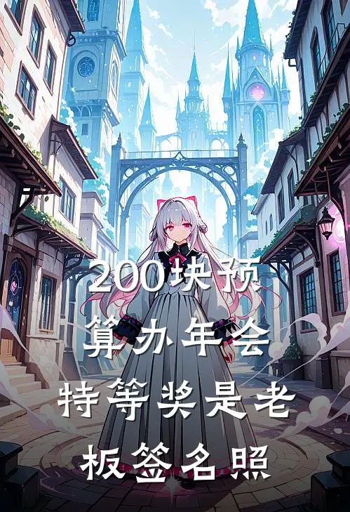 200块预算办年会，特等奖是老板签名照